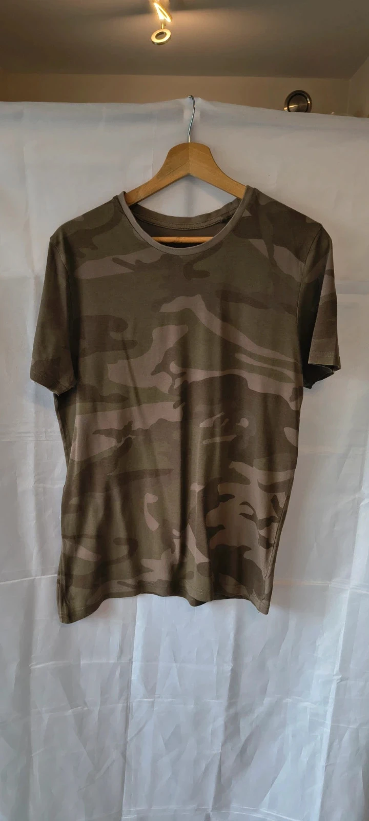 Camiseta Camouflage Clockhouse S – 100% Algodão | Confortável Básica | #277 – photo 2